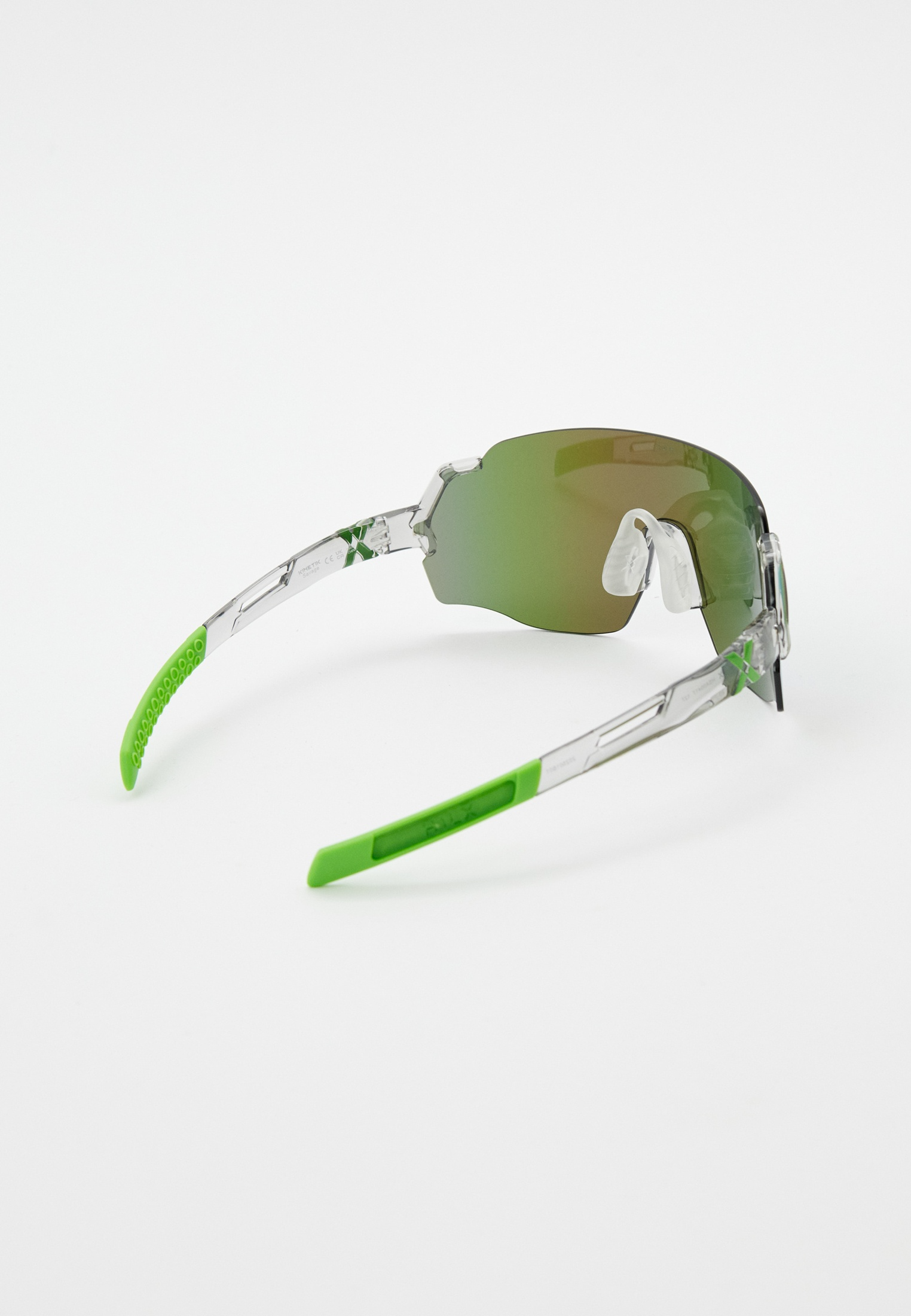 Купить Спортивные очки HILX Savage (L) Shiny Crystal Grey Green / Green Lens, hsa00417-sv4gn14 7ft.ru в интернет магазине Семь Футов
