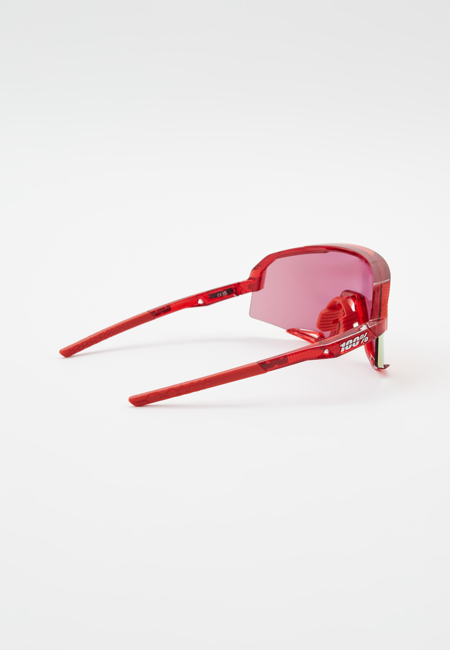 Купить Спортивные очки с диоптриями 100% SLENDALE Campari Translucent Red - HiPER Fire Red Mirror Lens, rx-018/60057-00014 7ft.ru в интернет магазине Семь Футов
