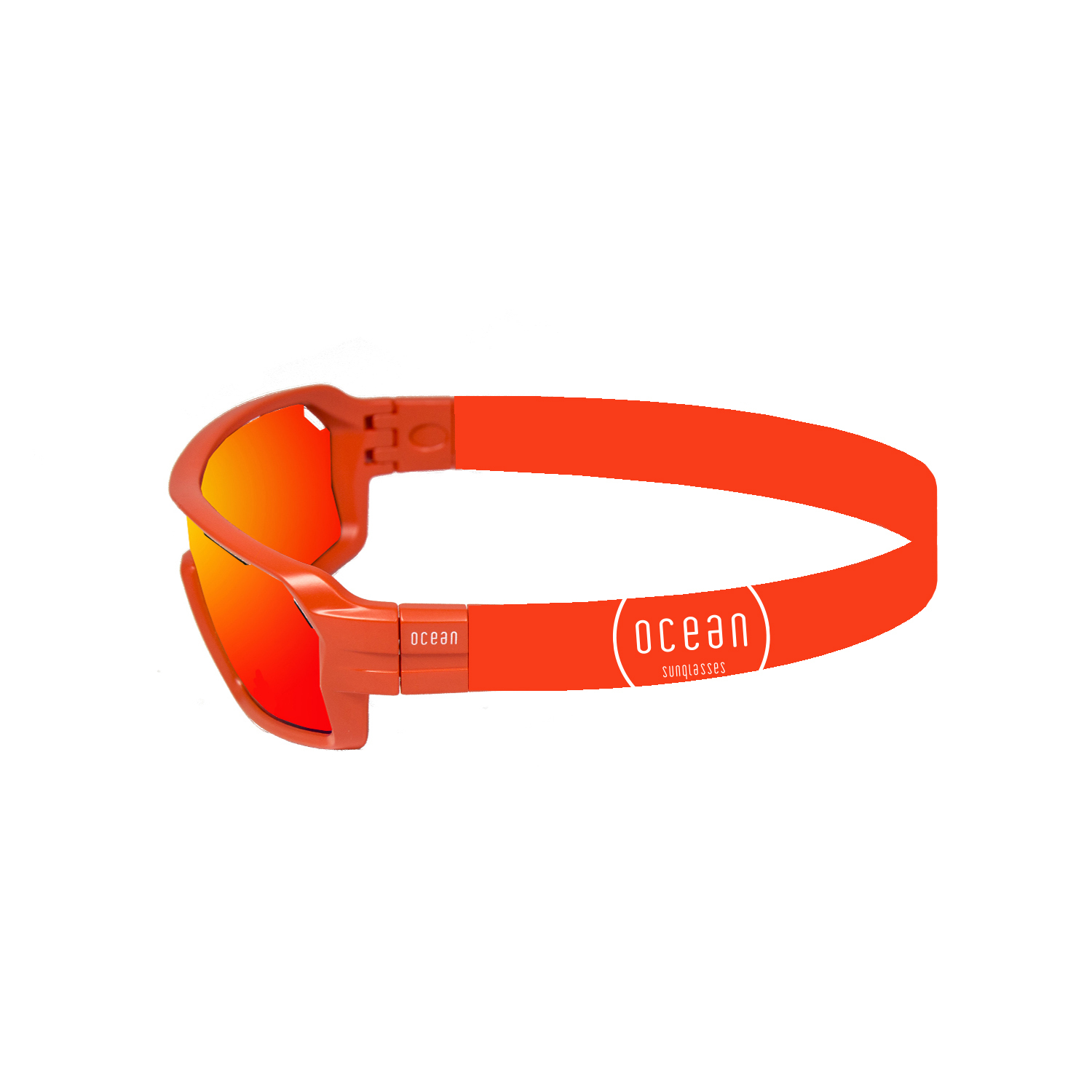 Купить Спортивные очки с диоптриями OCEAN Chameleon Matt Orange / Revo Orange Polarized lenses, rx-687/3700.5 7ft.ru в интернет магазине Семь Футов