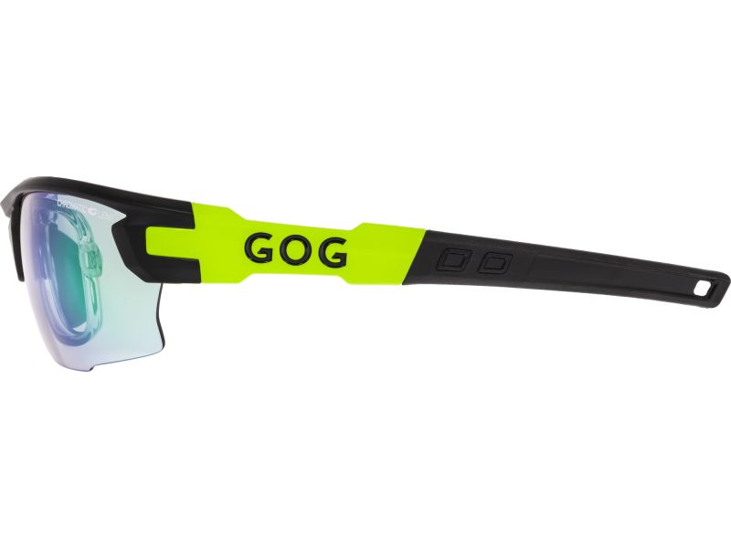 Купить Спортивные очки с диоптриями GOG Steno C / Matt Black-Green / Photochromic Green Lens, rx-e544-2cr 7ft.ru в интернет магазине Семь Футов