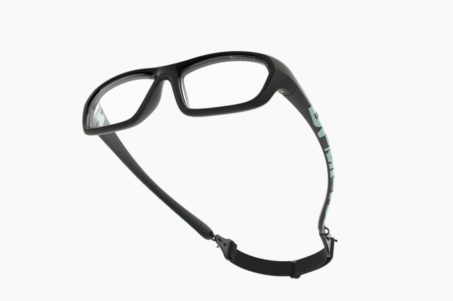 Купить Спортивные очки с диоптриями Demetz Softness R / Black / Light Mint Colorless Cat.0, softness514953 7ft.ru в интернет магазине Семь Футов