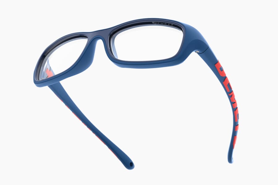 Купить Спортивные очки с диоптриями Demetz Softness R / Matte Navy / Red Colorless Cat.0, softness556351 7ft.ru в интернет магазине Семь Футов