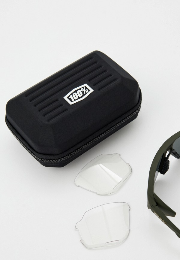Купить Спортивные очки с диоптриями 100% Norvik / Soft Tact Army Green / Smoke Lens OS, rx-018/60031-00005 7ft.ru в интернет магазине Семь Футов
