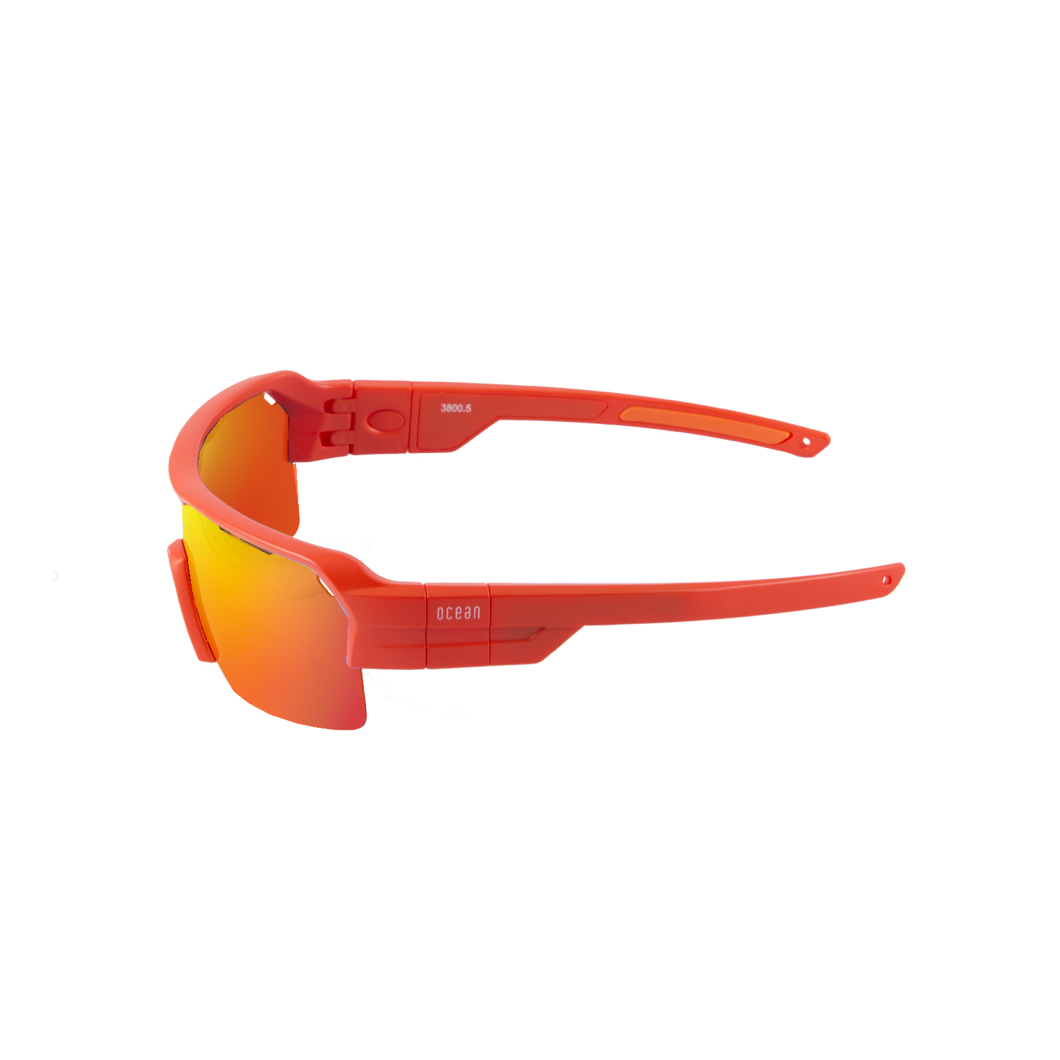 Купить Спортивные очки с диоптриями OCEAN Race Matt Orange / Revo Orange Polarized lenses, rx-687/3800.5x 7ft.ru в интернет магазине Семь Футов