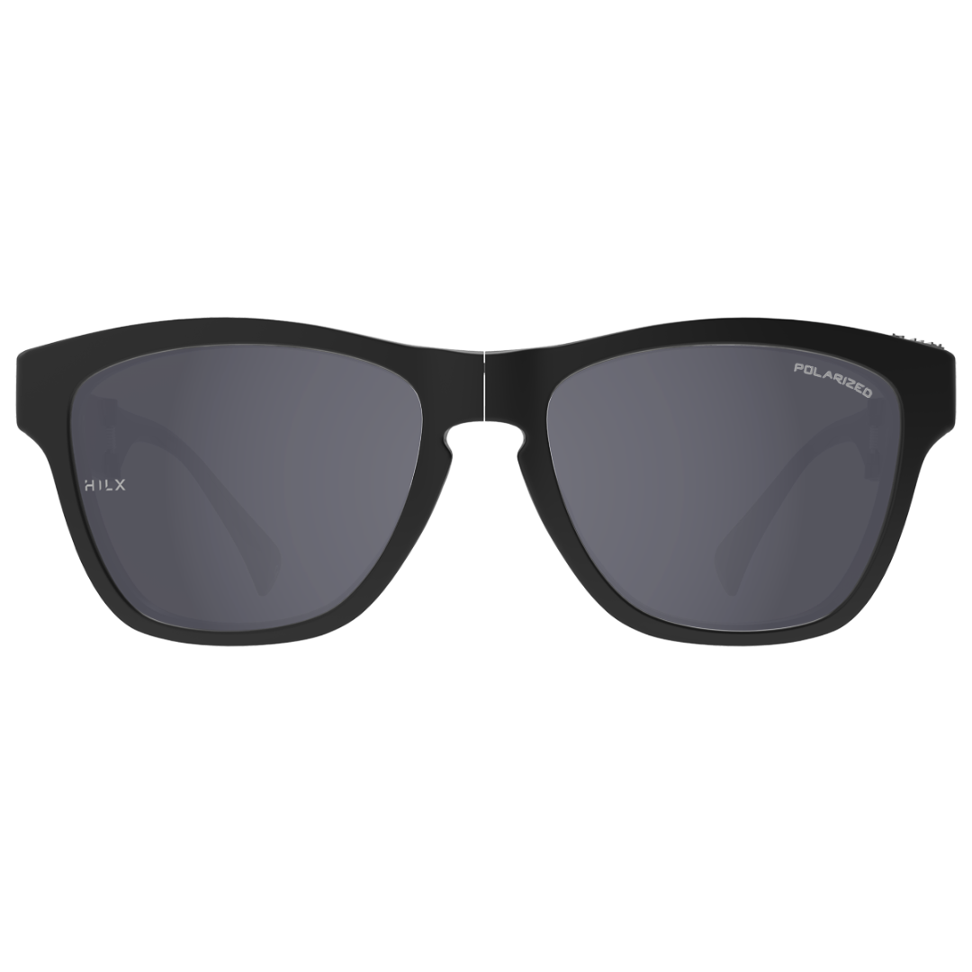 Купить Спортивные очки HILX Unfold Matt Carbon Black / Black Polarized Lens, huf01601-ufbk9 7ft.ru в интернет магазине Семь Футов