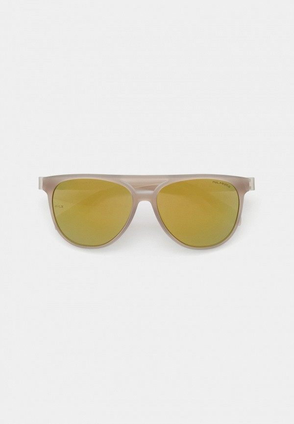Купить Спортивные очки HILX Valkyrie Matt Milky Light Brown / Gold Mirror Polarized Lens, hvk05302-vkpgd2 7ft.ru в интернет магазине Семь Футов