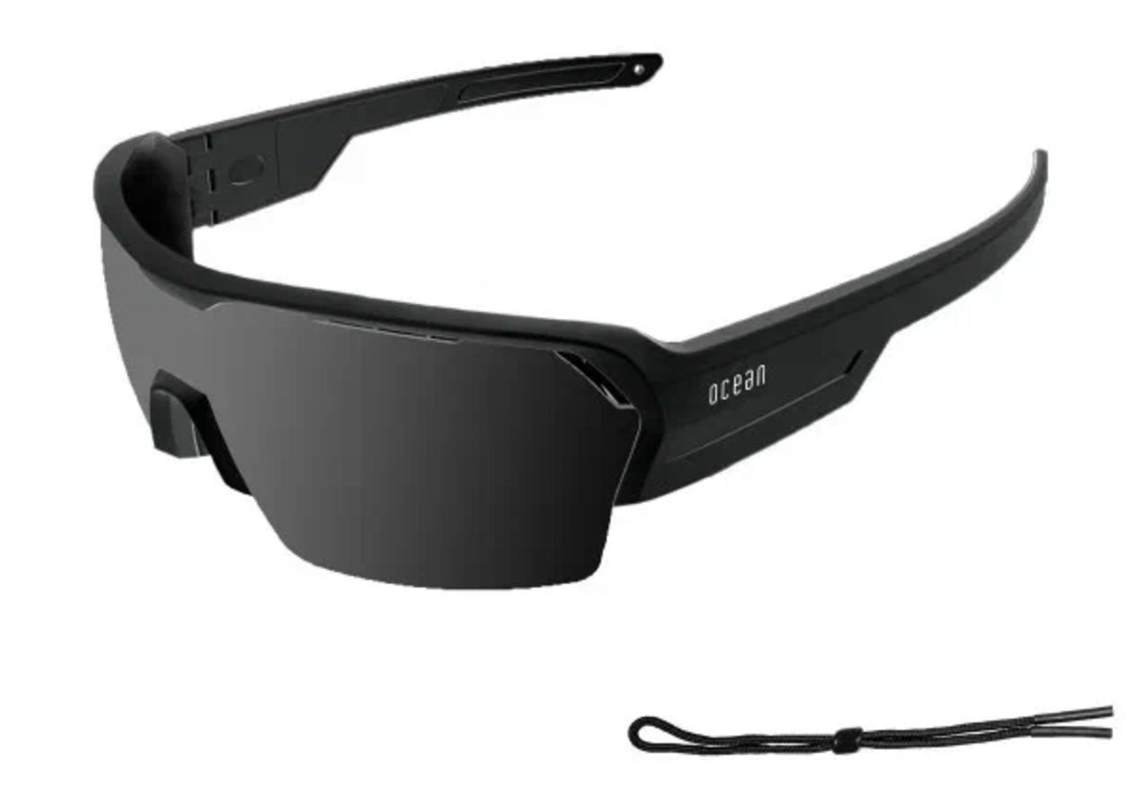Купить Спортивные очки с диоптриями OCEAN Race Matt Black / Grey Polarized lenses, rx-687/3800.0x 7ft.ru в интернет магазине Семь Футов