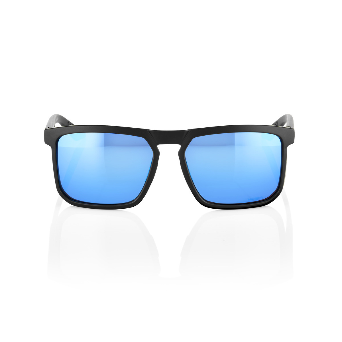 Купить Спортивные очки 100% RENSHAW - Matte Black - HiPER Blue Multilayer Mirror Lens, 60021-00001 7ft.ru в интернет магазине Семь Футов