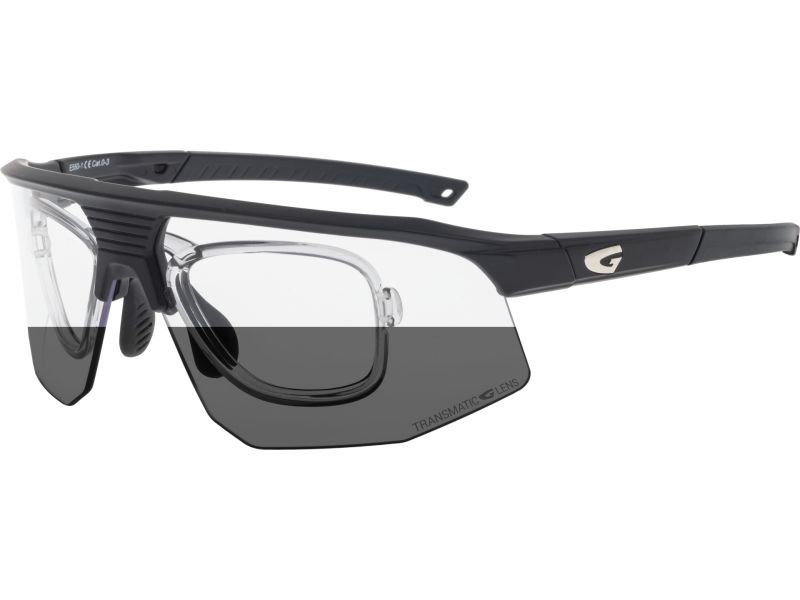 Купить Спортивные очки с диоптриями GOG Kilo / Matt Black / Photochromic Clear-Smoke Lens, rx-e550-1tr 7ft.ru в интернет магазине Семь Футов