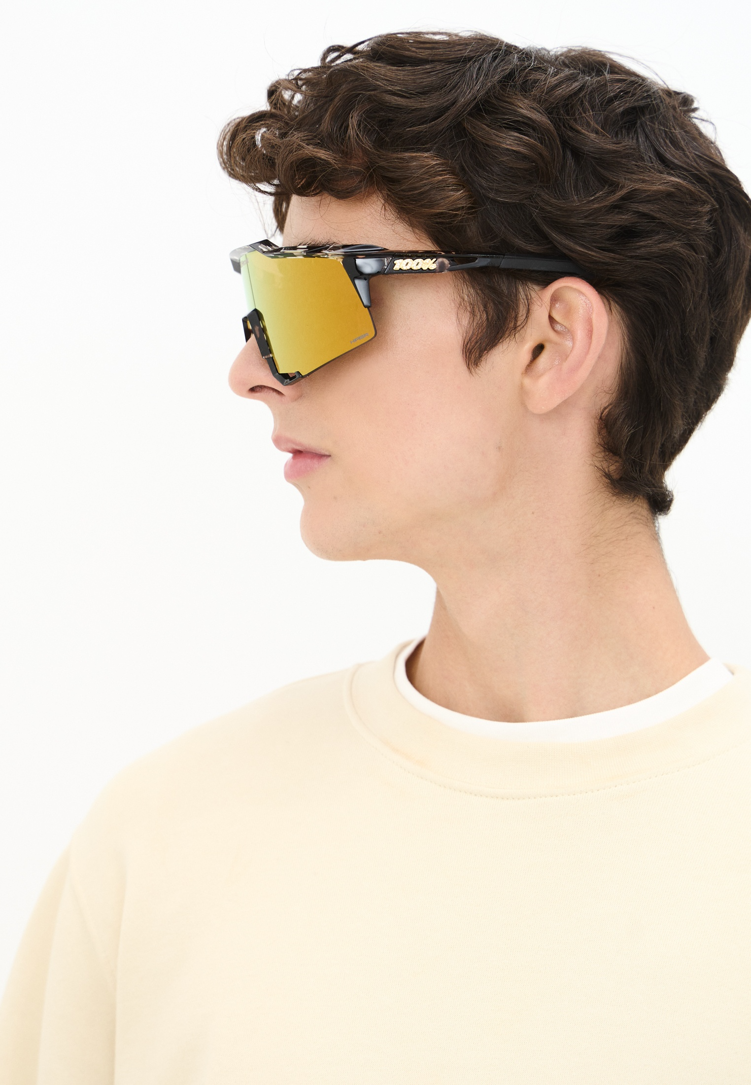 Купить Спортивные очки с диоптриями 100% SPEEDCRAFT Money Mike 3 Polished Black Tortoise - HiPER 24K Gold Mirror Lens, rx-056/61007-00001 7ft.ru в интернет магазине Семь Футов