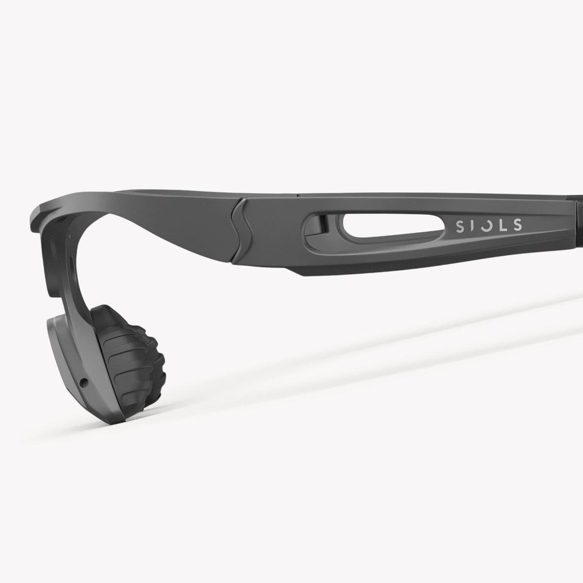 Купить Спортивные очки c диоптриями Siols / Adapter Black / Glacier / Frame Dark Stone, rx-065/4955-13-466 7ft.ru в интернет магазине Семь Футов