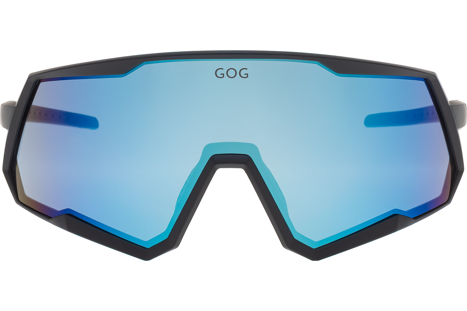 Купить Спортивные очки GOG Tove / Matt Black / Reflex White-Blue, e608-1 7ft.ru в интернет магазине Семь Футов