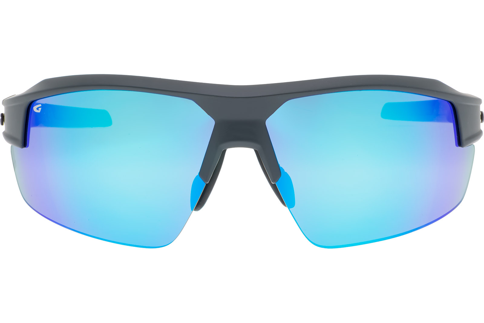 Купить Спортивные очки GOG Frigg / Matt Grey-Black / White-Blue Lens, e560-2 7ft.ru в интернет магазине Семь Футов