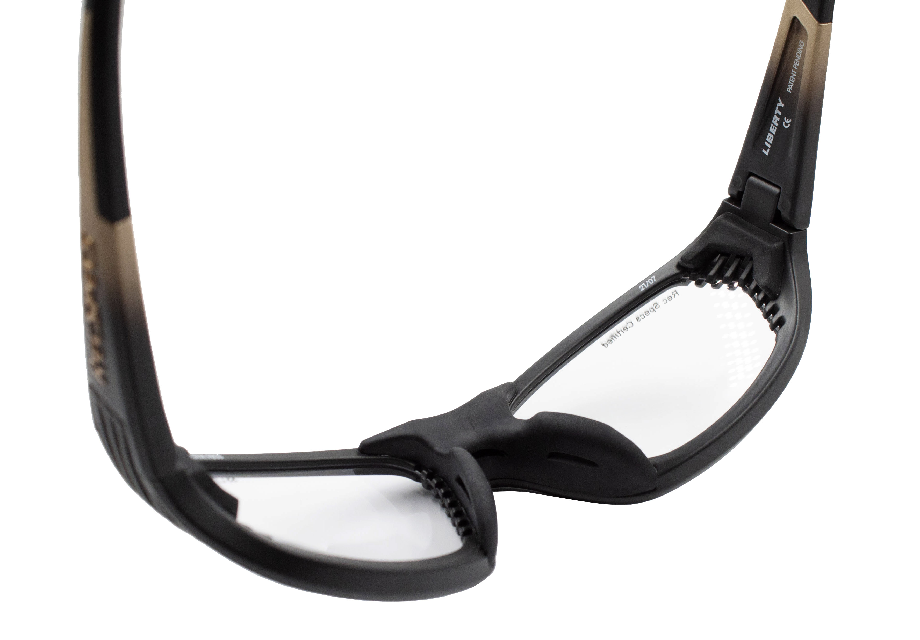 Купить Спортивные очки с диоптриями Rec Specs / Ma-1 / Matte Black Gold Fade, ma-1 mbgf5519130c 7ft.ru в интернет магазине Семь Футов