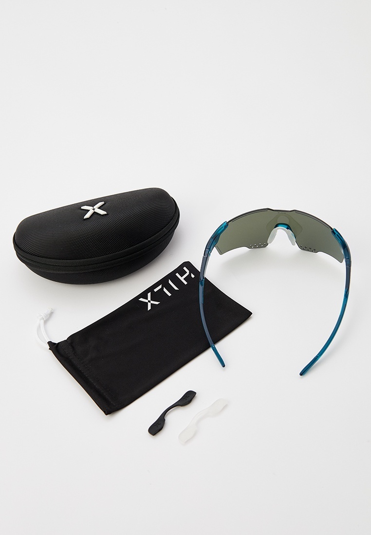 Купить Спортивные очки с диоптриями HILX Gladiator (L) / Shiny Crystal Dark Green / Blue Mirror Lens, rx-555/hgd04905-gd4bl5 7ft.ru в интернет магазине Семь Футов