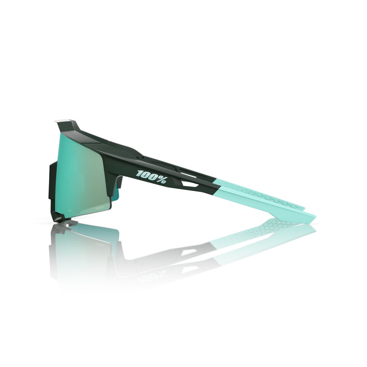 Купить Спортивные очки 100% SPEEDCRAFT Soft Tact Juniper - HiPER Mint Mirror Lens, 60007-10062 7ft.ru в интернет магазине Семь Футов