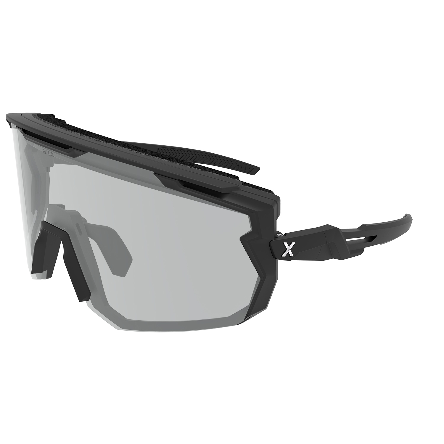 Купить Спортивные очки с диоптриями HILX Samurai / Matt Solid Black / Photochromic Lens, rx-738/hsm03901-smxph7 7ft.ru в интернет магазине Семь Футов