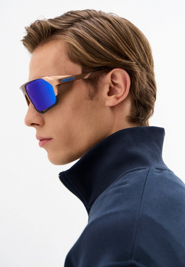 Купить Спортивные очки с диоптриями 100% Norvik / Matte Copper Chromium / Blue Multilayer Mirror Lens, rx-018/60031-00006 7ft.ru в интернет магазине Семь Футов
