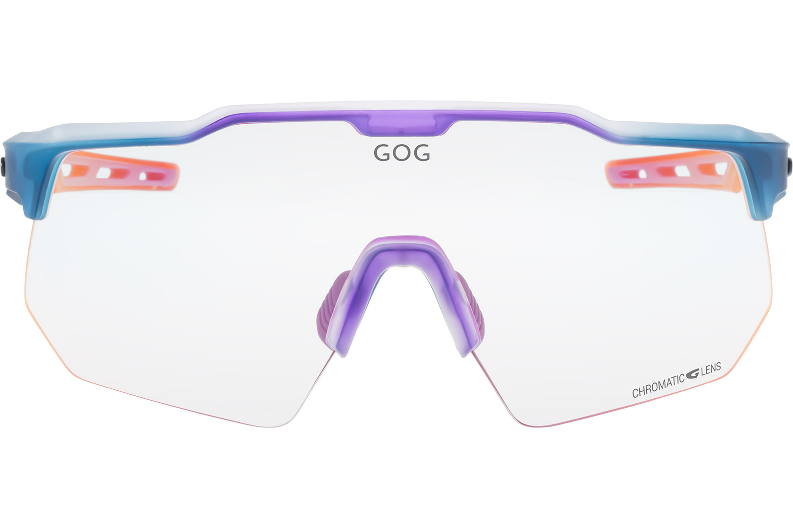 Купить Спортивные очки GOG Loki / Matt Cristal Blue-Red / Photochromic Red Lens, e606-2c 7ft.ru в интернет магазине Семь Футов