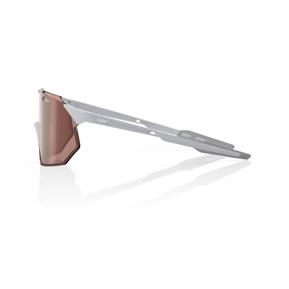 Купить Спортивные очки 100% Hypercraft SQ / Matte Stone Grey / HiPER Crimson Silver Mirror Lens, 60001-00001 7ft.ru в интернет магазине Семь Футов