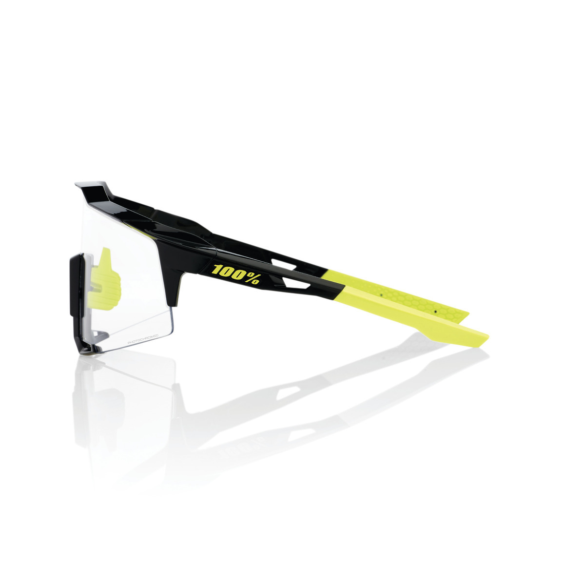 Купить Спортивные очки с диоптриями 100% Speedcraft / Gloss Black / Photochromic Lens OS, rx-056/60007-00011 7ft.ru в интернет магазине Семь Футов