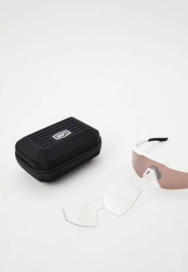 Купить Спортивные очки с диоптриями 100% Speedcraft SL / Matte White / HiPER Silver Mirror Lens, rx-056/60008-00002 7ft.ru в интернет магазине Семь Футов