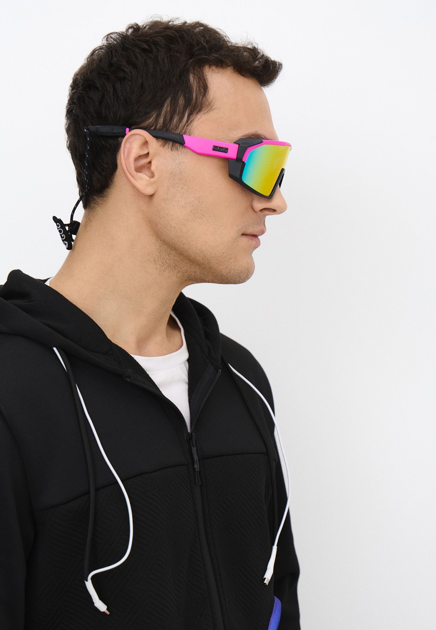 Купить Спортивные очки с диоптриями GOG Annapurna / Matt Neon Pink-Black / Polarized Red Lens, rx-023/e490-3p 7ft.ru в интернет магазине Семь Футов