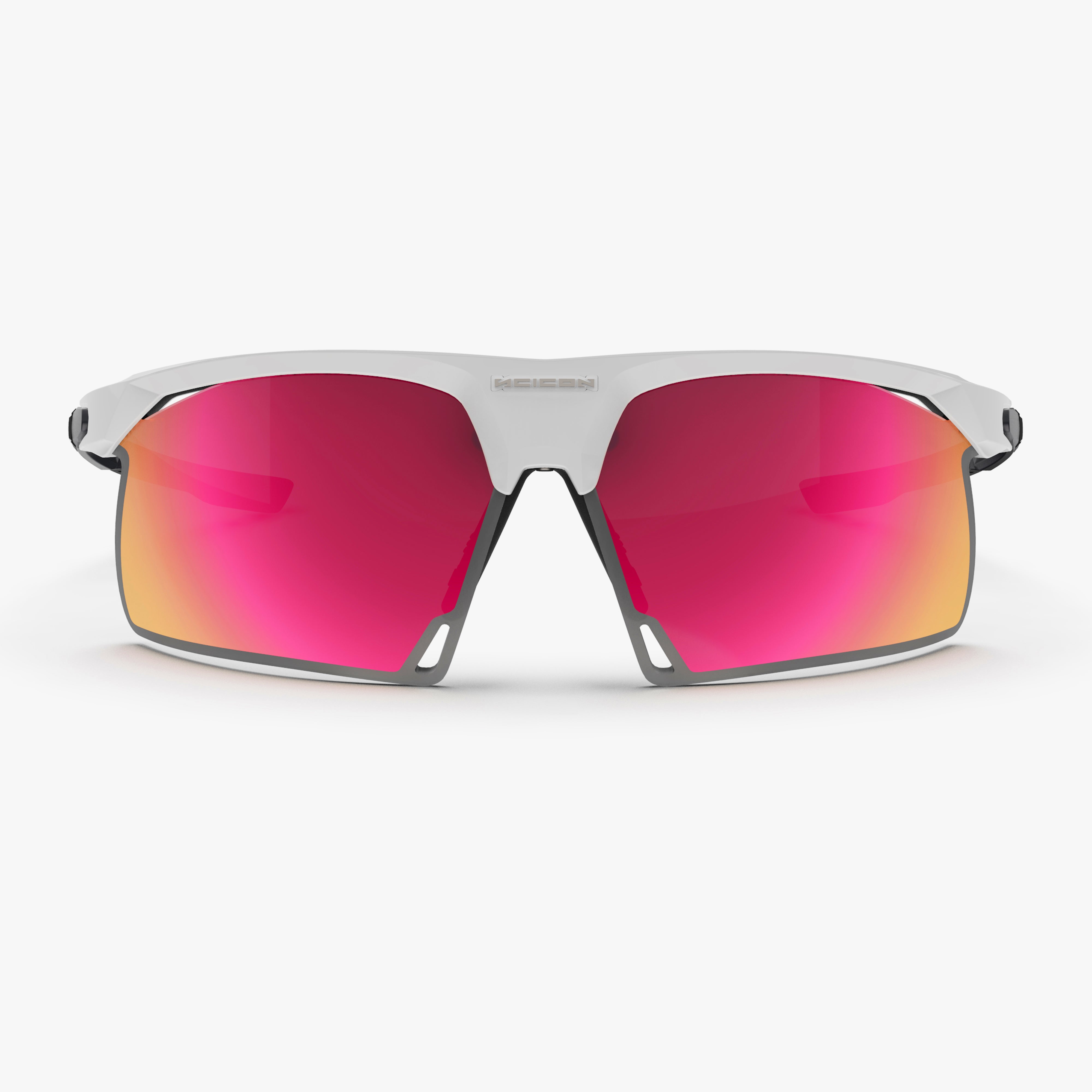 Купить Спортивные очки c диоптриями Scicon Aerobeam Titanium Sunglasses White Matt Multi Mirror Sunburst + Pink, rx-368/ey422808 7ft.ru в интернет магазине Семь Футов