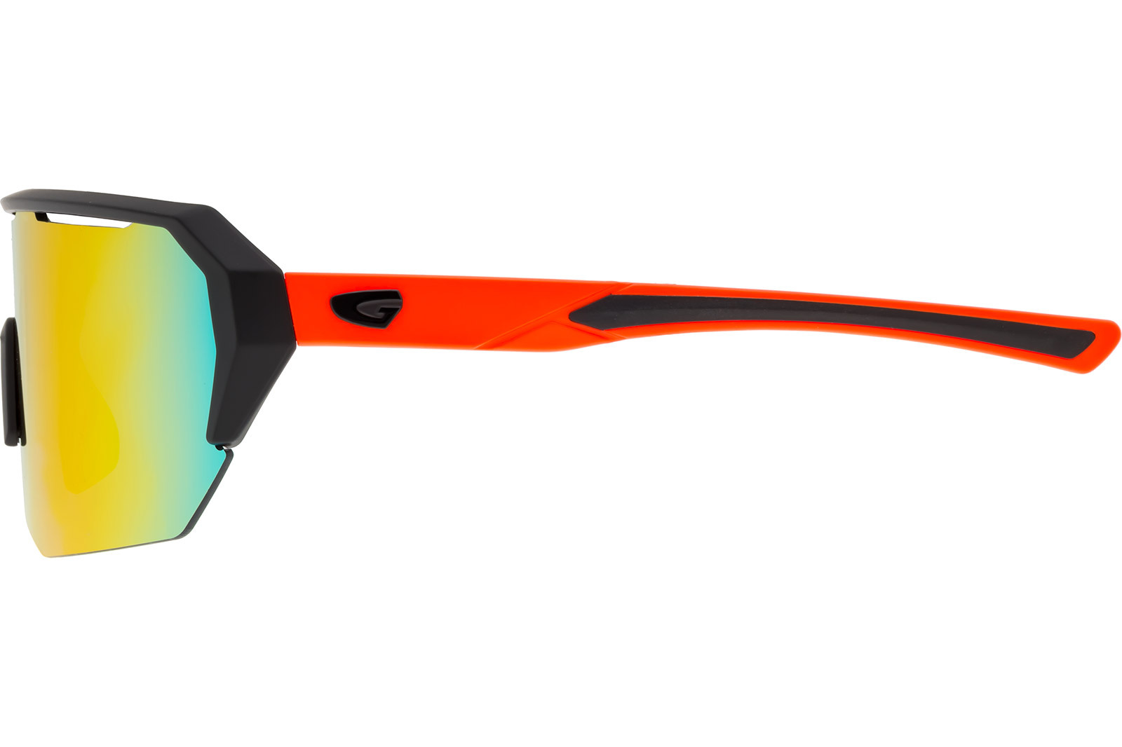Купить Спортивные очки GOG Bragi / Matt Black-Neon Orange / Red Lens, e522-2 7ft.ru в интернет магазине Семь Футов