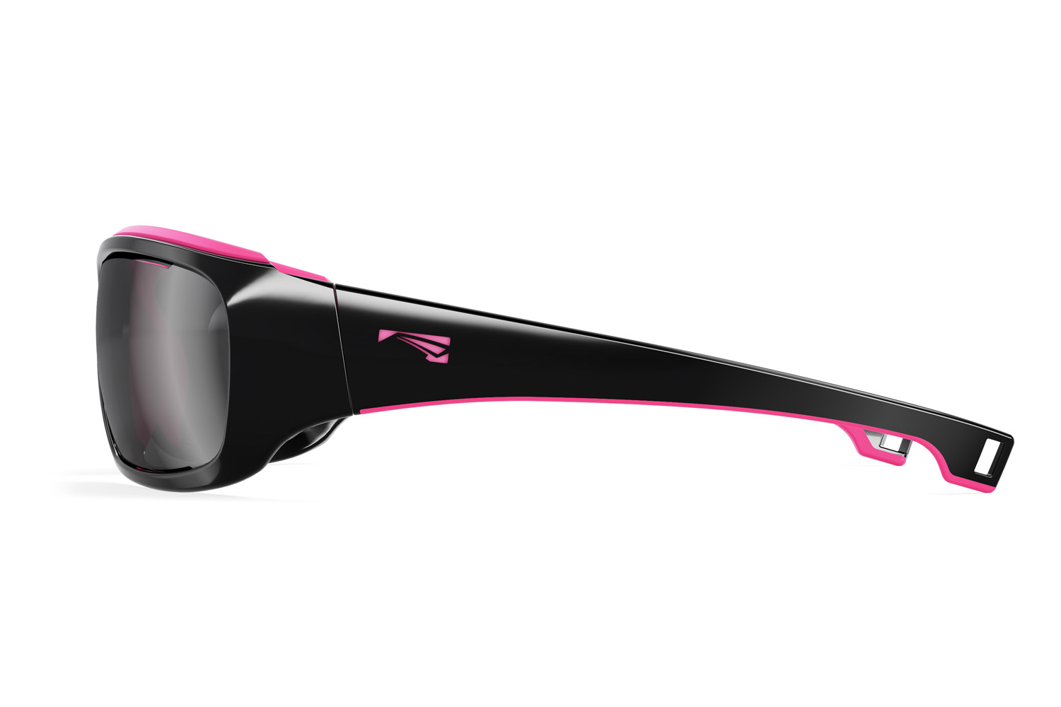 Купить Спортивные очки LiP Tide / Gloss Black - Pink Rubber / PC Polarized / Levante Series Chroma Smoke, 3287 7ft.ru в интернет магазине Семь Футов