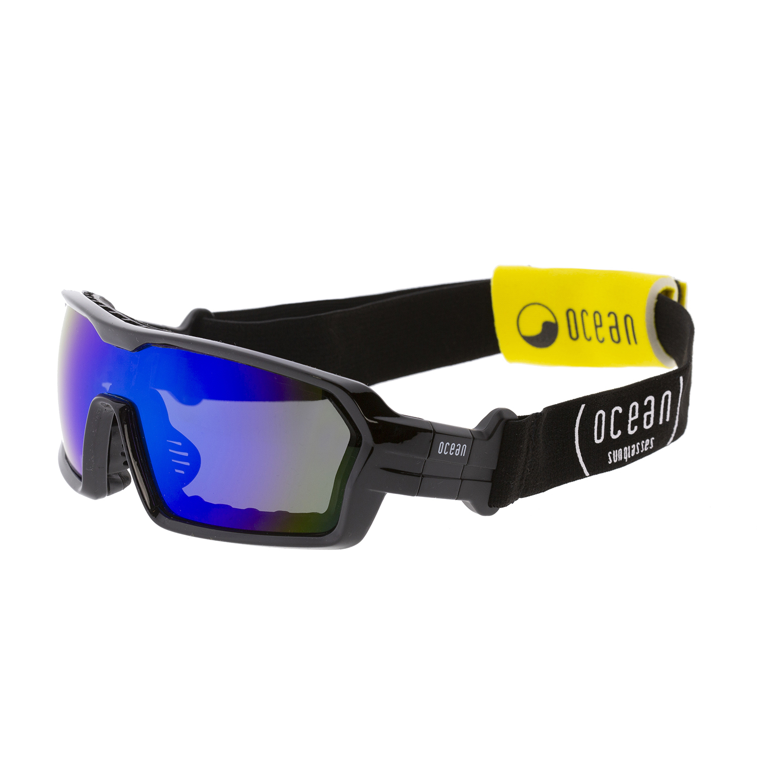Купить Спортивные очки с диоптриями OCEAN Chameleon Black / Revo Blue Polarized lenses, rx-687/3701.1 7ft.ru в интернет магазине Семь Футов