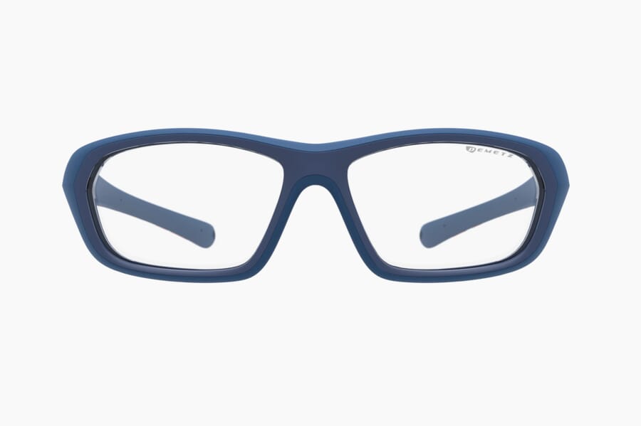 Купить Спортивные очки с диоптриями Demetz Softness R / Matte Navy / Red Colorless Cat.0, softness556353 7ft.ru в интернет магазине Семь Футов