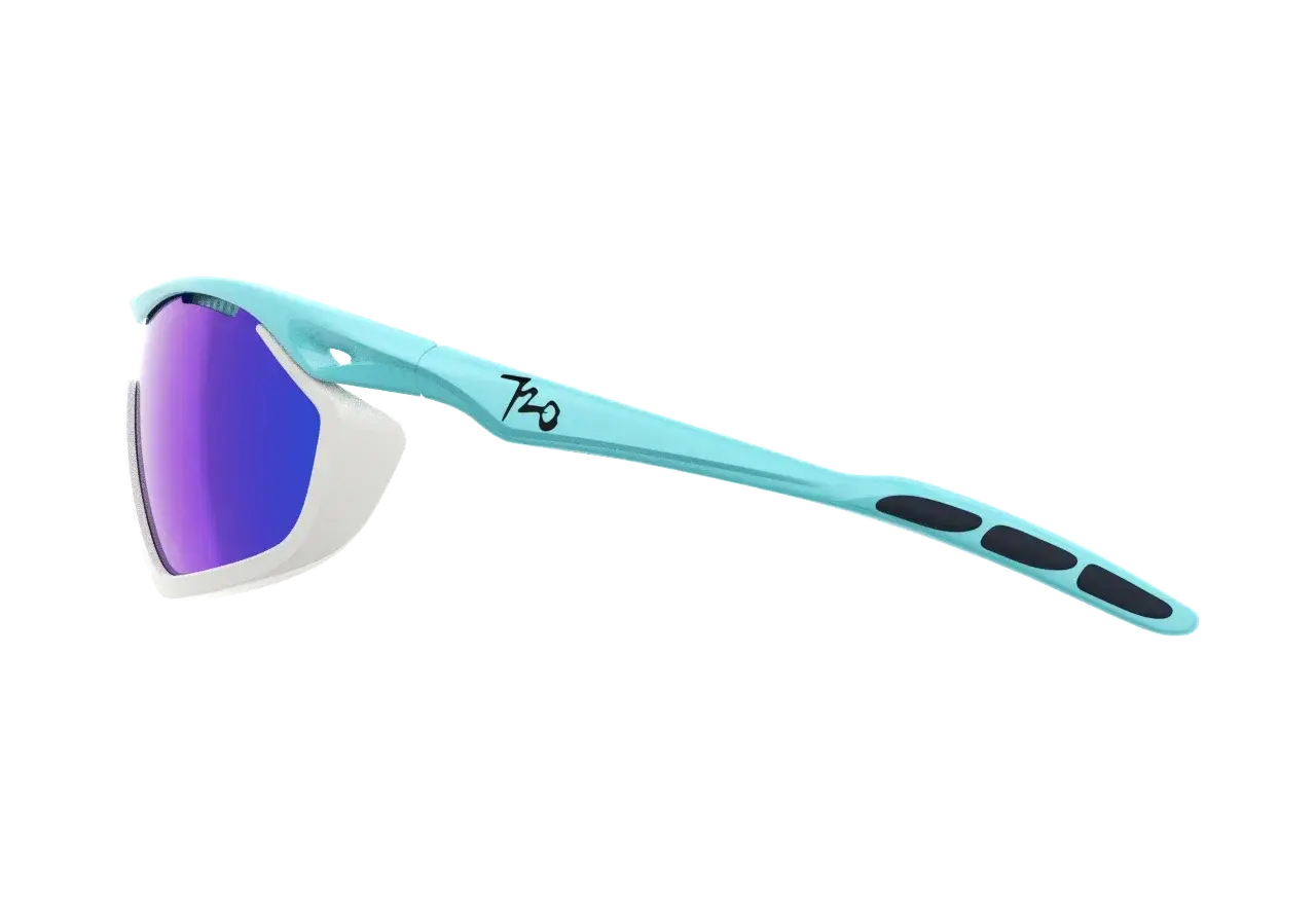 Купить Спортивные очки с диоптриями 720armour Analog Pro / Matte Aquamarine / Matte White Gasket / Smoke Full Blue Ti Lens, rx-234/b355g-5 7ft.ru в интернет магазине Семь Футов