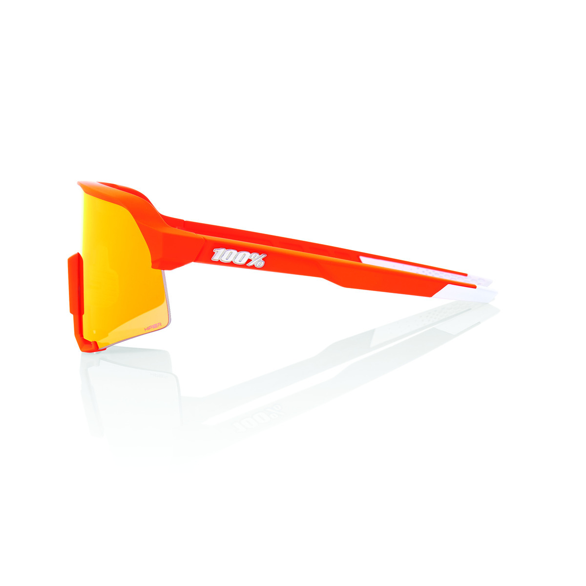 Купить Спортивные очки 100% S3 / Soft Tact Neon Orange / HiPER Red Multilayer Mirror Lens, 60005-00008 7ft.ru в интернет магазине Семь Футов