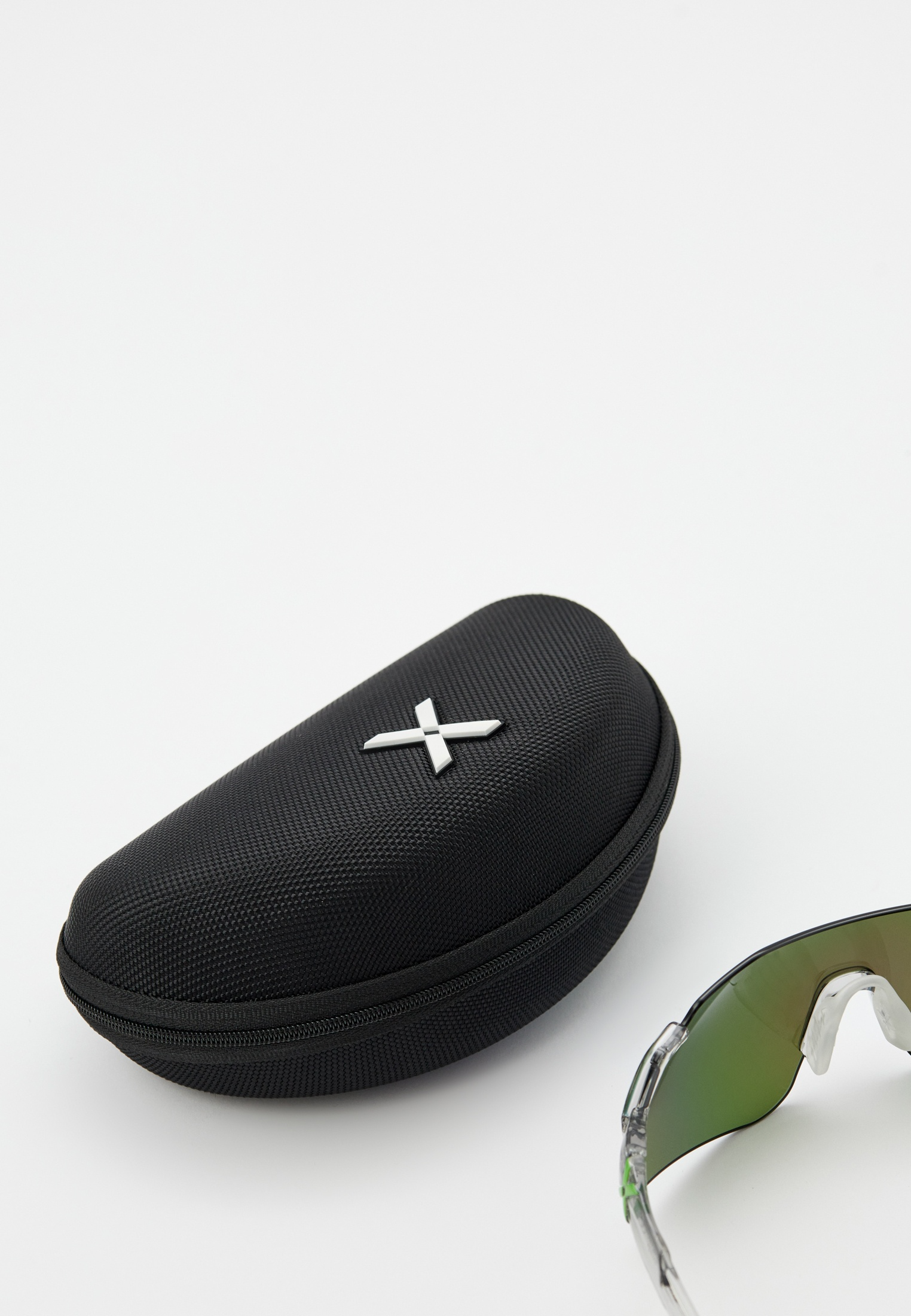 Купить Спортивные очки с диоптриями HILX Savage 2.0 Shiny Crystal Grey Green / Green Mirror Lens, rx-562/hsa05408-sv5gn14 7ft.ru в интернет магазине Семь Футов