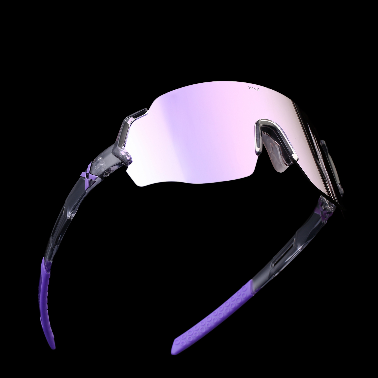 Купить Спортивные очки HILX Savage (L) Shiny Crystal Grey Purple / Purple Lens, hsa00416-sv4pr15 7ft.ru в интернет магазине Семь Футов