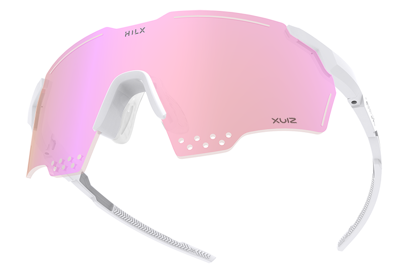 Купить Спортивные очки HILX Gladiator (L) Shiny White / Trail lens, hgd04910-gd4xtl7 7ft.ru в интернет магазине Семь Футов