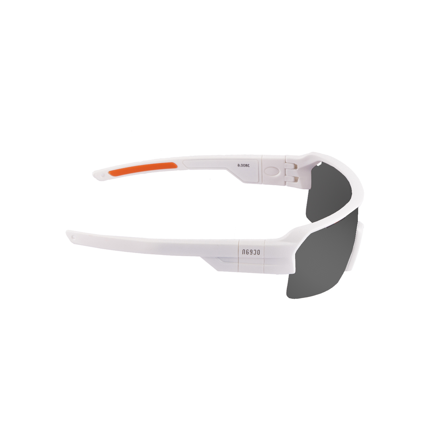 Купить Спортивные очки с диоптриями OCEAN Race Matt White / Grey Polarized lenses, rx-687/3800.2x 7ft.ru в интернет магазине Семь Футов