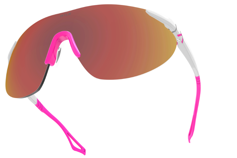 Купить Спортивные очки HILX Domain Shiny White / Photochromic Red Mirror Lens, hdm06204-dmxph10 7ft.ru в интернет магазине Семь Футов