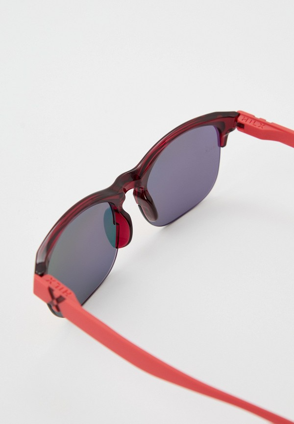 Купить Спортивные очки HILX Interloop Shiny Crystal Dark Red Matt Solid Red / Red Mirror Polarized Lens, hil05004-ilprd3 7ft.ru в интернет магазине Семь Футов