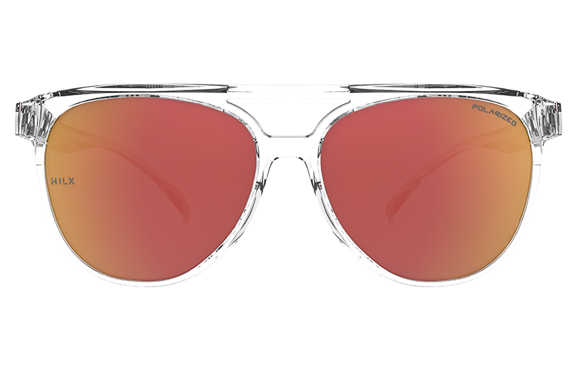 Купить Спортивные очки HILX Valkyrie Shiny Crystal / Red Mirror Polarized Lens, hvk05303-vkprd3 7ft.ru в интернет магазине Семь Футов