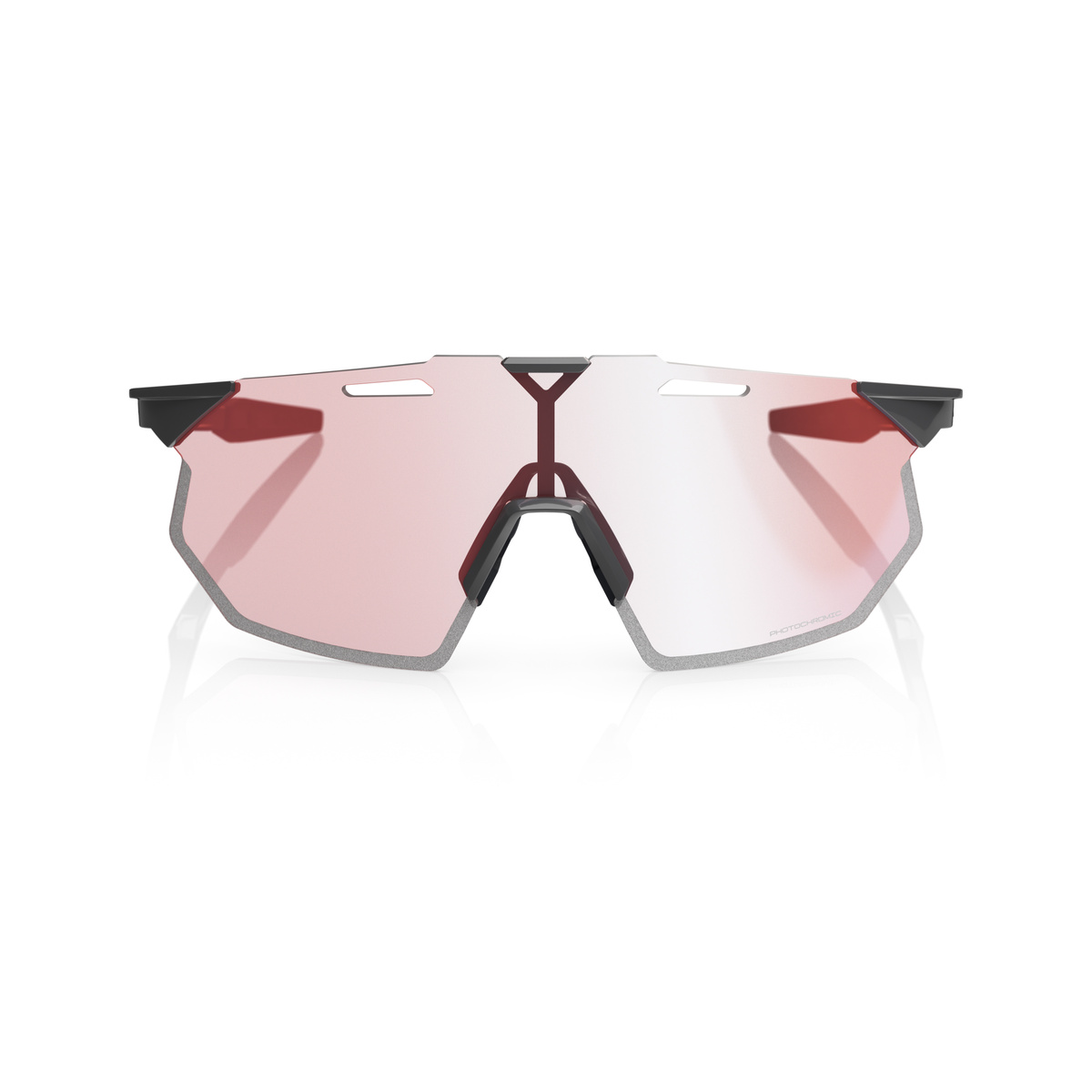 Купить Спортивные очки 100% HYPERCRAFT SQ Gloss Light Grey - Rose Gold Mirror Photochromic Lens, 60001-10008 7ft.ru в интернет магазине Семь Футов