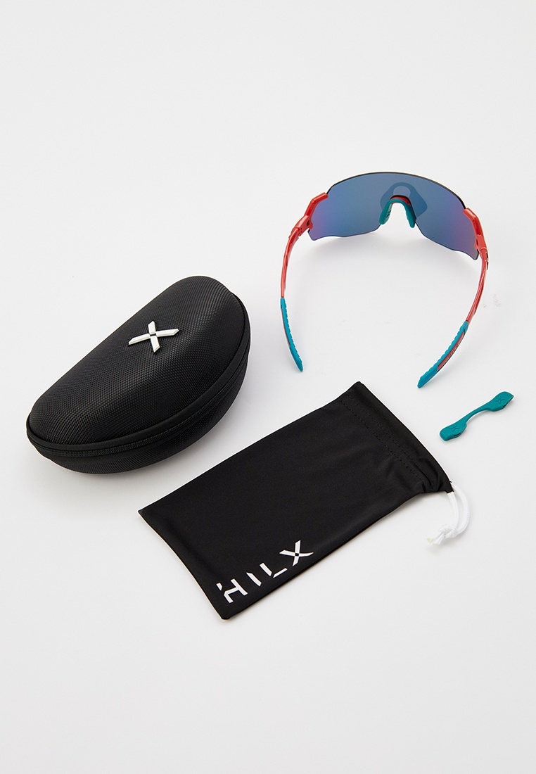 Купить Спортивные очки с диоптриями HILX Savage (L) / Shiny Red Blue / Red Lens, rx-562/hsa00403-sv4rd3 7ft.ru в интернет магазине Семь Футов