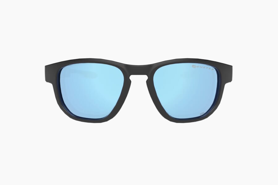 Купить Спортивные очки Demetz Float-D / Black Matt / Blue Brown Polarized with Blue Mirror Cat.3, floatd51kf55 7ft.ru в интернет магазине Семь Футов