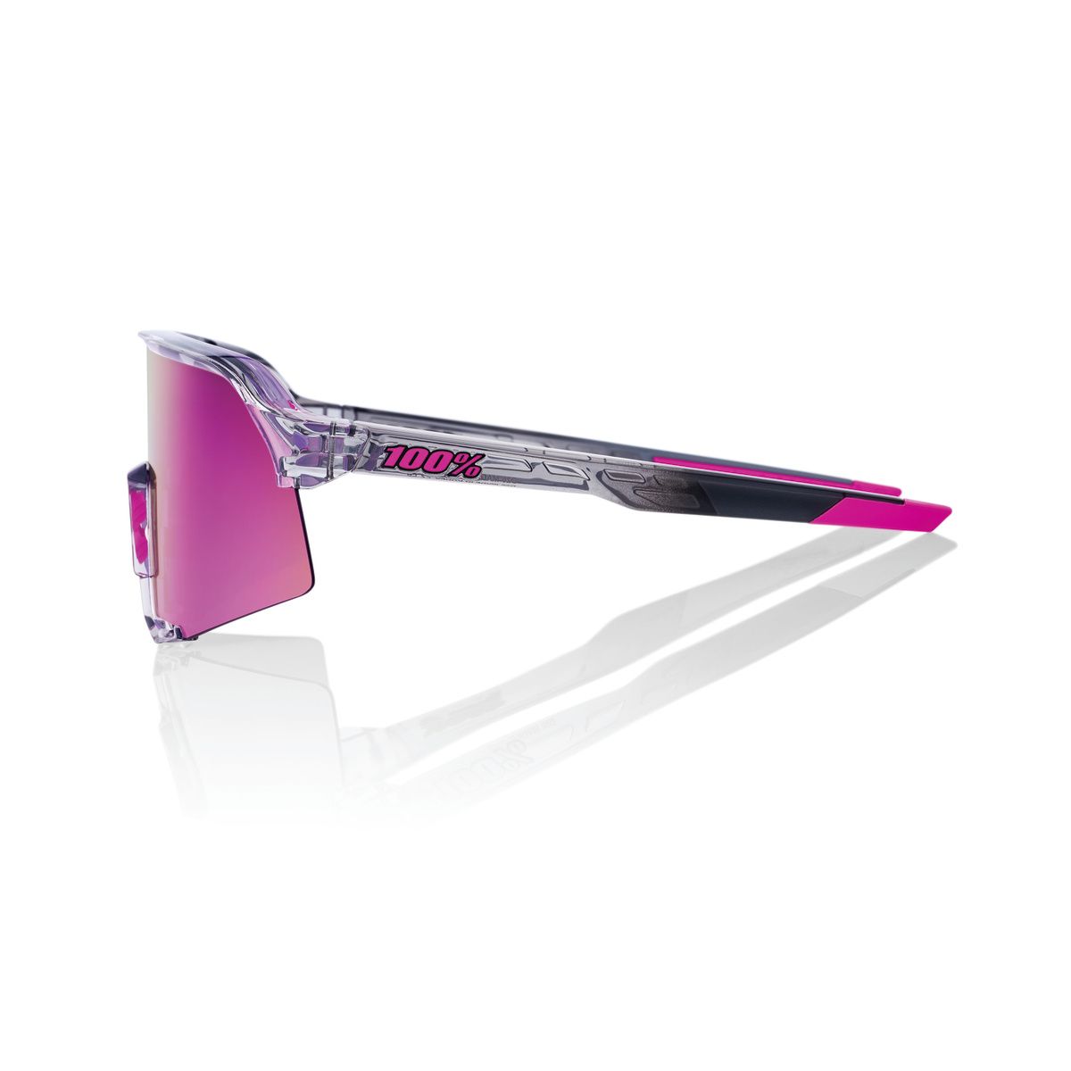 Купить Спортивные очки 100% S3 Tokyo Night - Purple Mirror Lens, 60005-00017 7ft.ru в интернет магазине Семь Футов