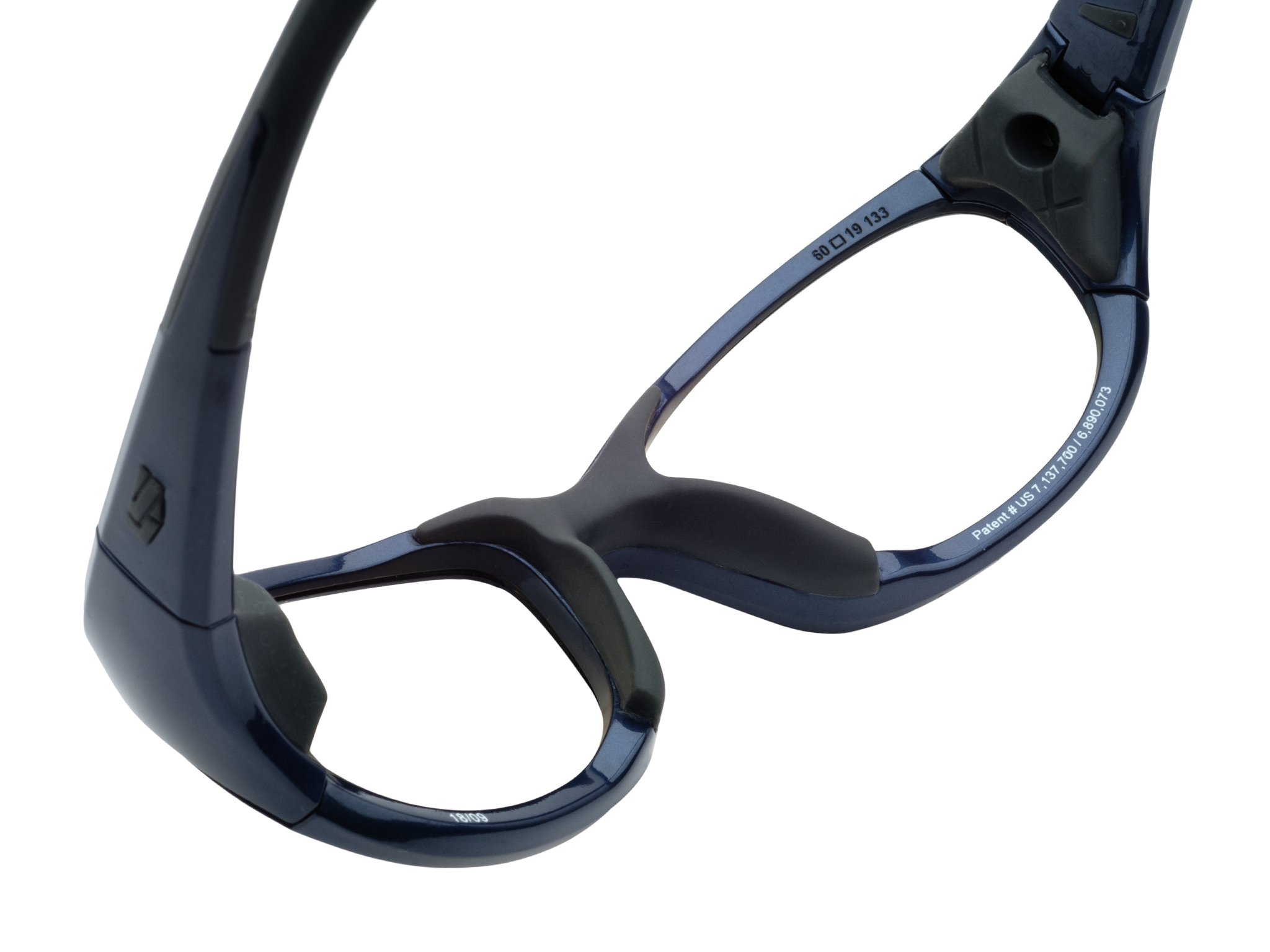 Купить Спортивные очки с диоптриями Rec Specs / Challenger / Shiny Navy Grey, chlngrsngr6019135csf 7ft.ru в интернет магазине Семь Футов