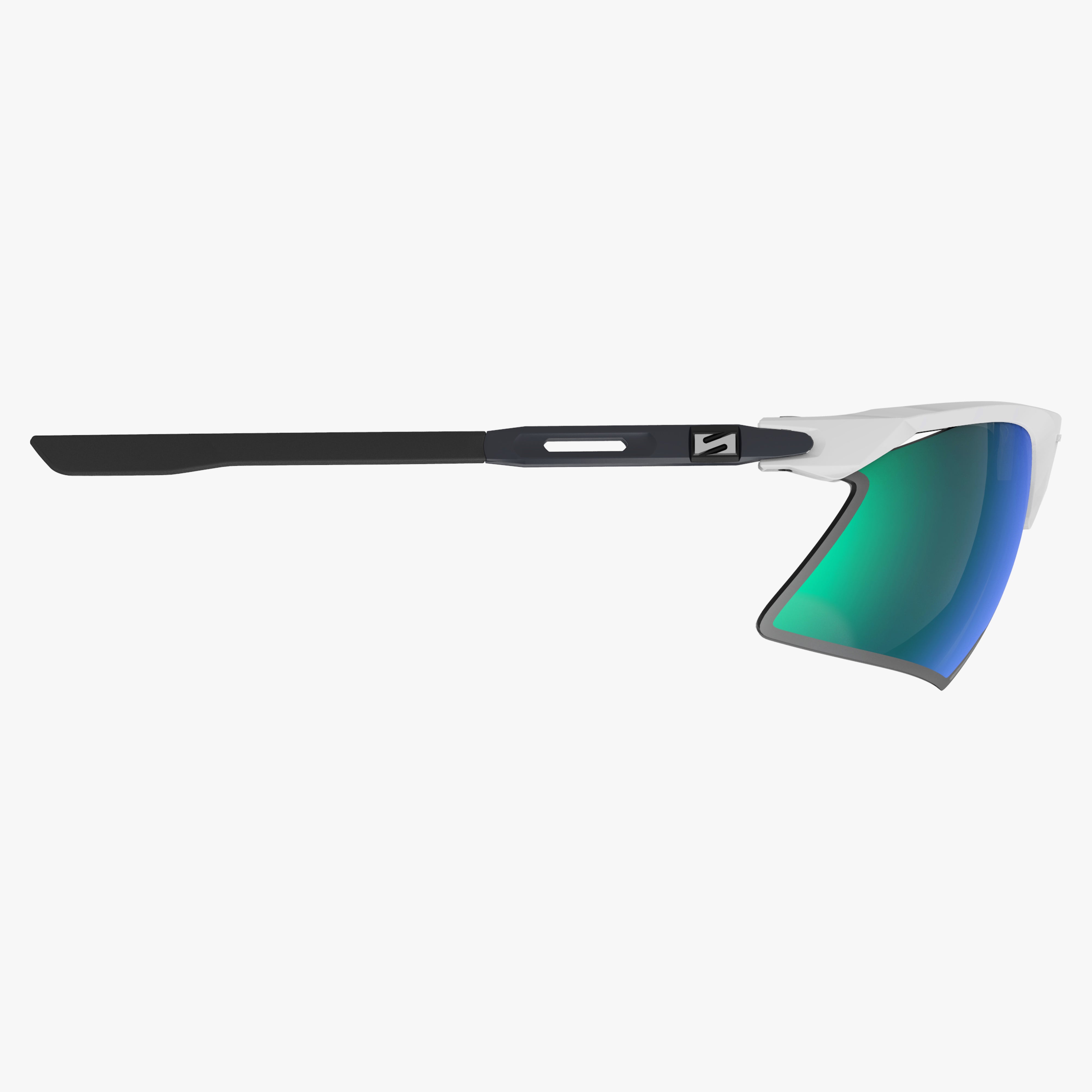 Купить Спортивные очки c диоптриями Scicon Aerobeam Titanium Sunglasses White Matt Polarized Multi Mirror Green, rx-375/ey424208 7ft.ru в интернет магазине Семь Футов