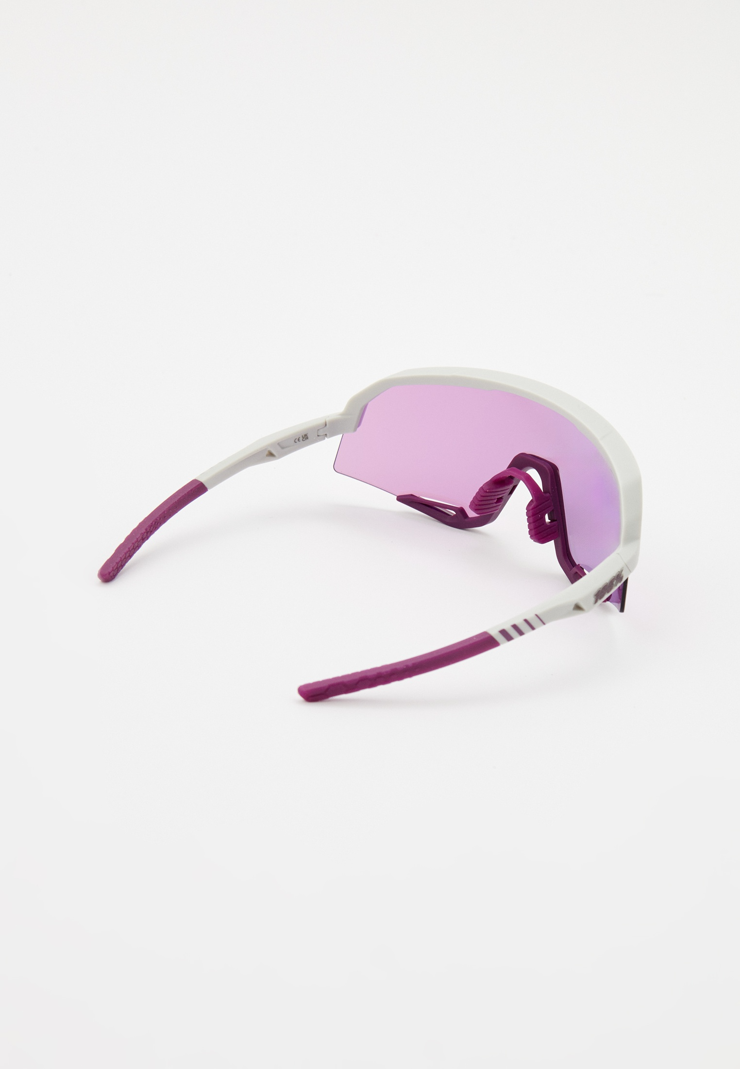 Купить Спортивные очки с диоптриями 100% SLENDALE Matte Chalk - Purple Mirror Lens, rx-018/60057-00015 7ft.ru в интернет магазине Семь Футов