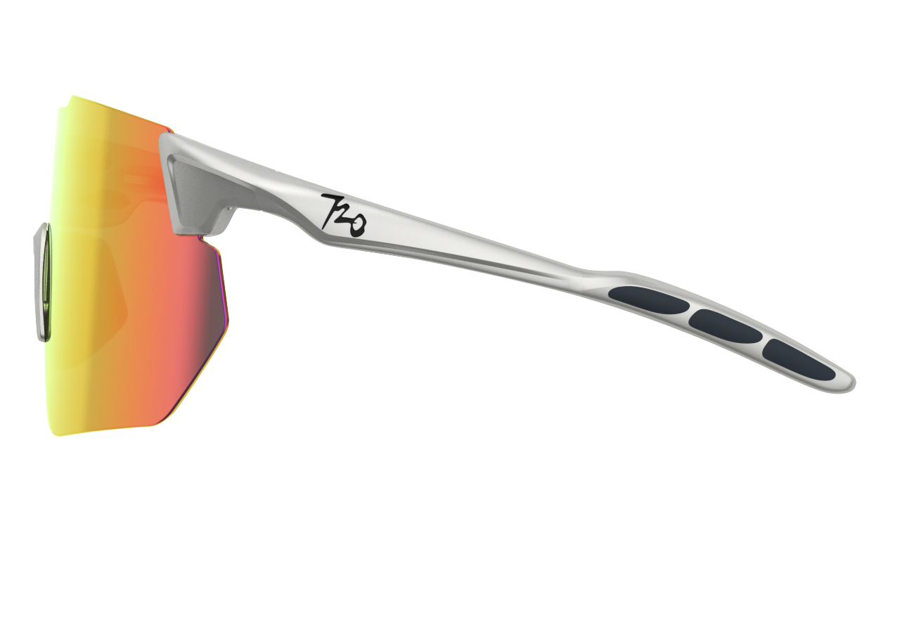 Купить Спортивные очки с диоптриями 720armour Kamikaze C9 / Matte Silver / Red Lens, rx-089/b369c9-sr/rd 7ft.ru в интернет магазине Семь Футов
