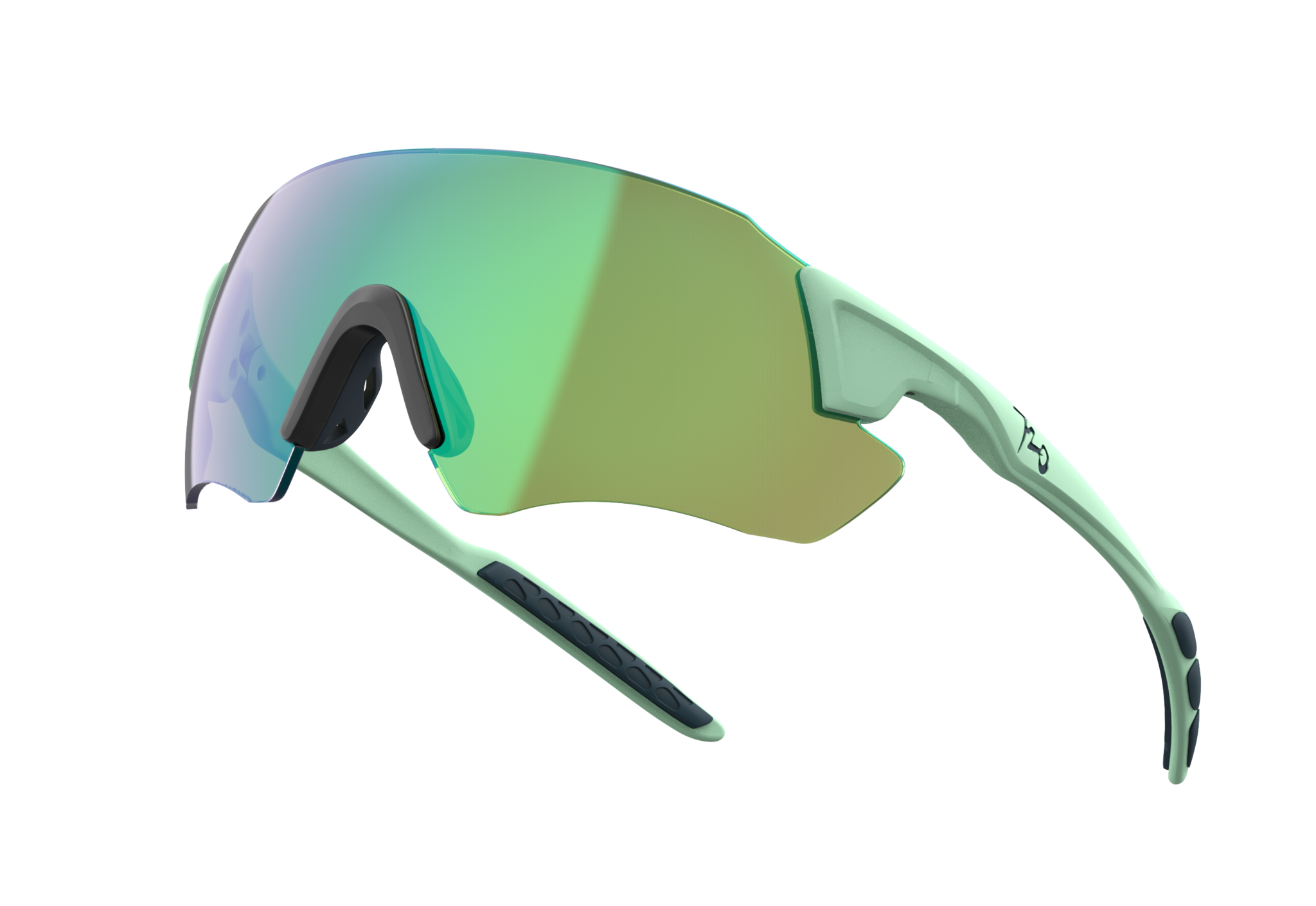 Купить Спортивные очки с диоптриями 720armour Kamikaze + / Lt. Minty Green / HC Violet Green Lens, rx-089/b369b6-42-hc 7ft.ru в интернет магазине Семь Футов